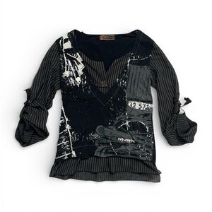 Vintage Cop Copine Top